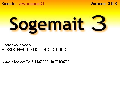 Il nuovo splashscreen